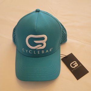 Teal CycleBar hat, NWT, clasp closure